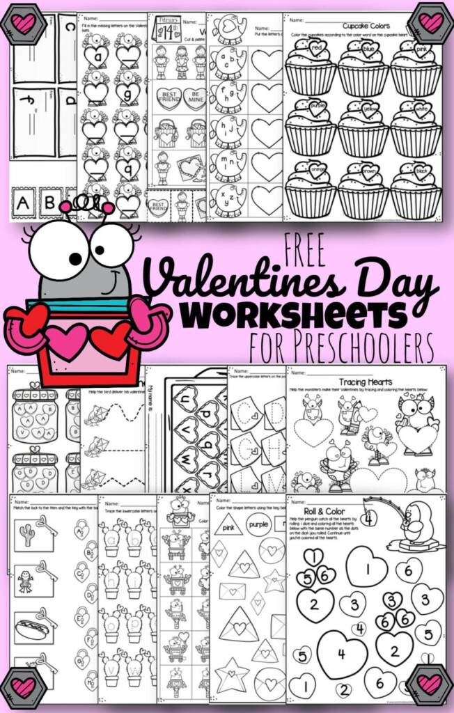  Tons Of FREE Printable Valentine 39 s Day Worksheets
