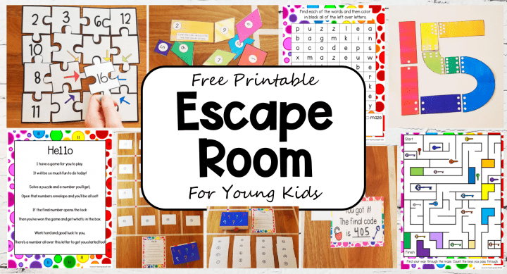 Top 5 Free Printable Escape Rooms For Kids