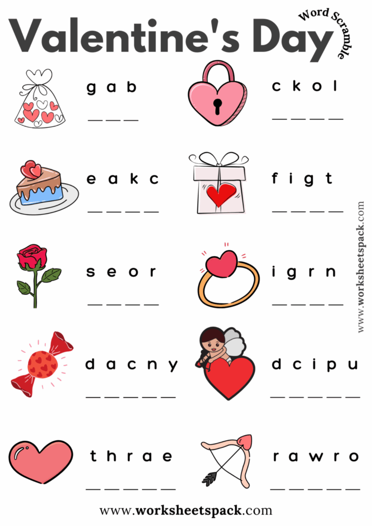 Valentines Day Worksheet Printables To Use Free Printables Baysection