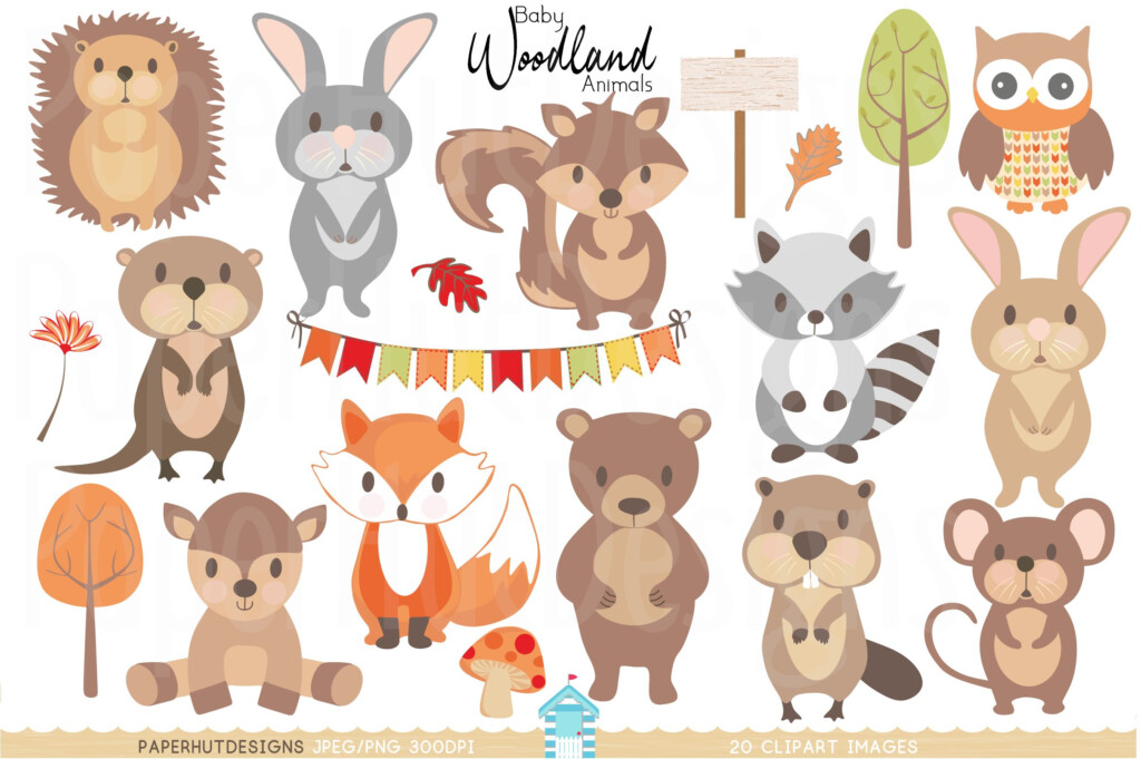 Woodland Animal Printables