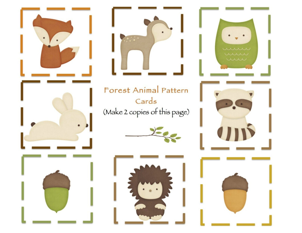 Woodland Animals Free Printables It s So Easy To Prepare Printable 