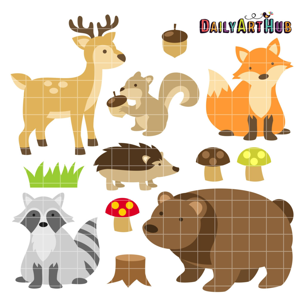 Woodland Animals Printables
