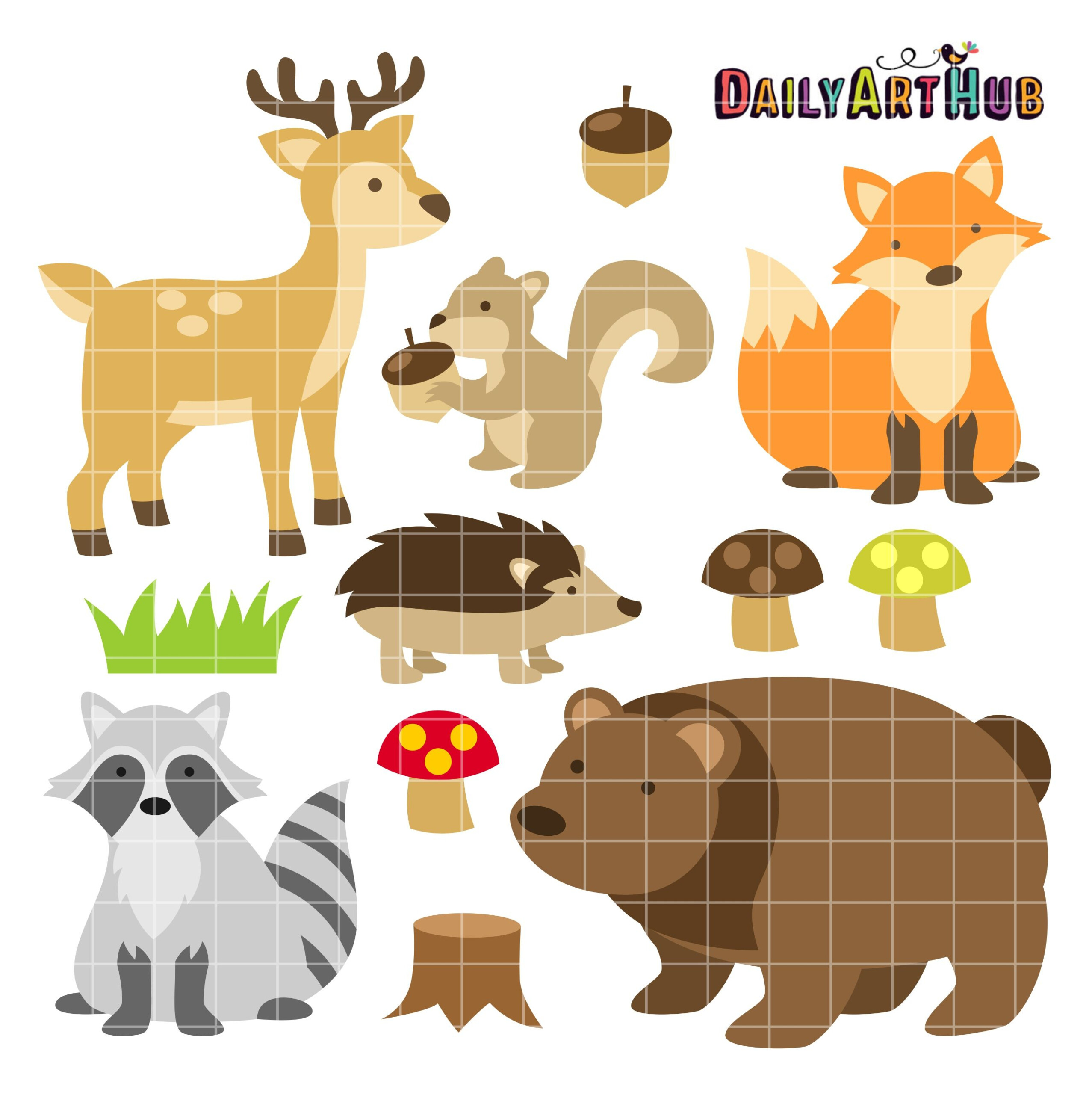 Woodland Creatures Free Printables