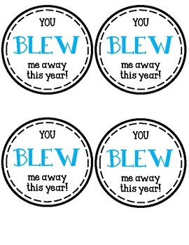 You Blew Me Away This Year Tags Free Printable Prntbl 